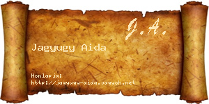 Jagyugy Aida névjegykártya